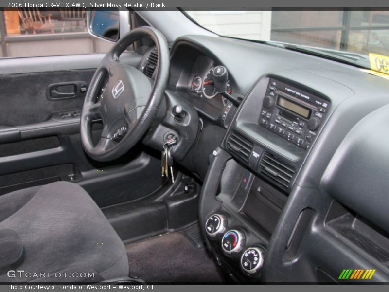 Silver Moss Metallic / Black 2006 Honda CR-V EX 4WD