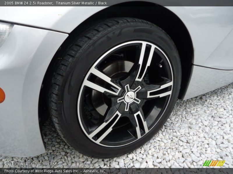 Custom Wheels of 2005 Z4 2.5i Roadster