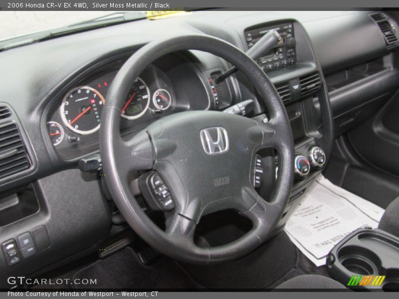 Silver Moss Metallic / Black 2006 Honda CR-V EX 4WD