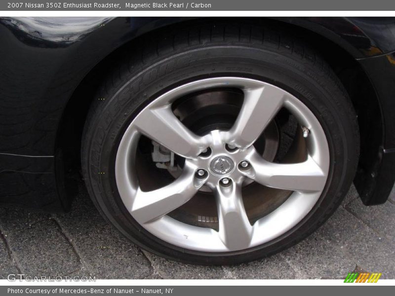 Magnetic Black Pearl / Carbon 2007 Nissan 350Z Enthusiast Roadster