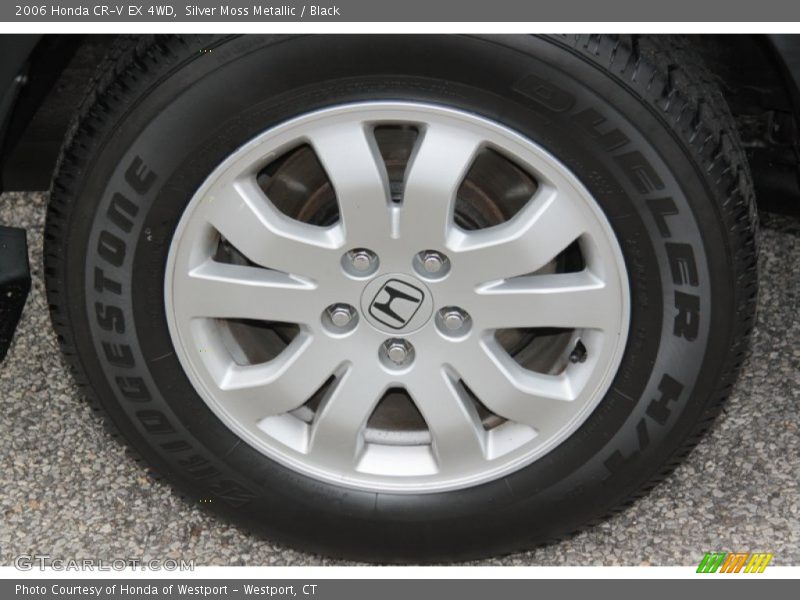 Silver Moss Metallic / Black 2006 Honda CR-V EX 4WD