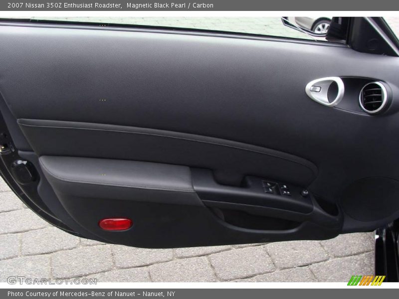 Magnetic Black Pearl / Carbon 2007 Nissan 350Z Enthusiast Roadster