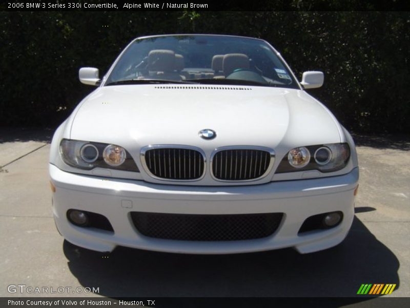Alpine White / Natural Brown 2006 BMW 3 Series 330i Convertible