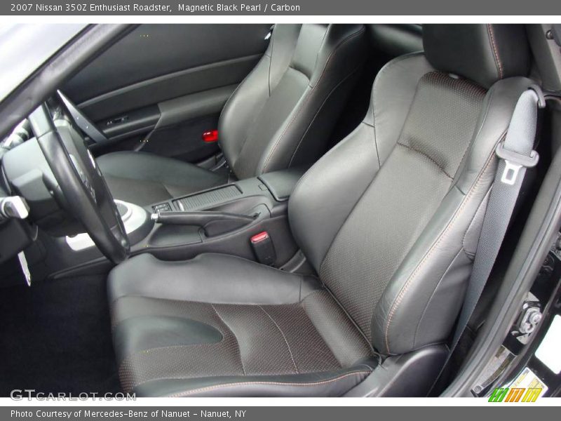 Magnetic Black Pearl / Carbon 2007 Nissan 350Z Enthusiast Roadster