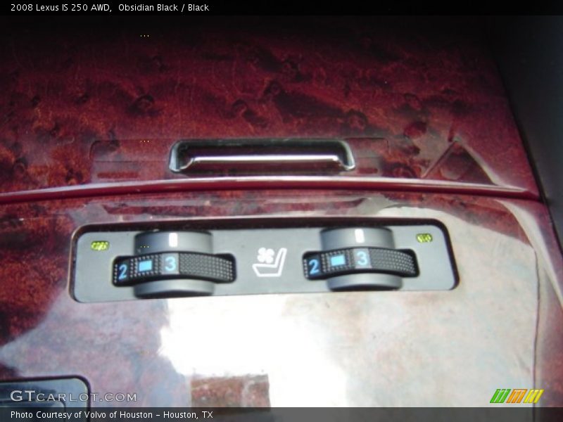 Obsidian Black / Black 2008 Lexus IS 250 AWD