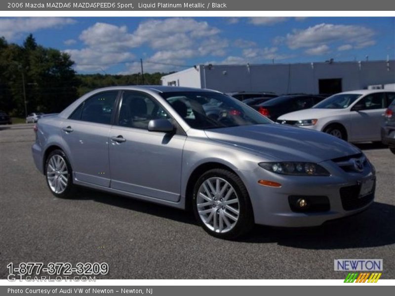 Liquid Platinum Metallic / Black 2006 Mazda MAZDA6 MAZDASPEED6 Sport