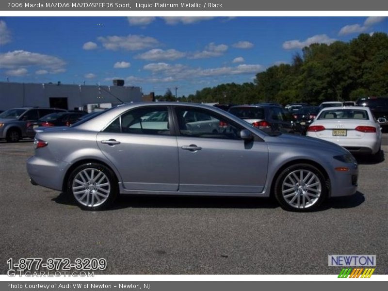 Liquid Platinum Metallic / Black 2006 Mazda MAZDA6 MAZDASPEED6 Sport