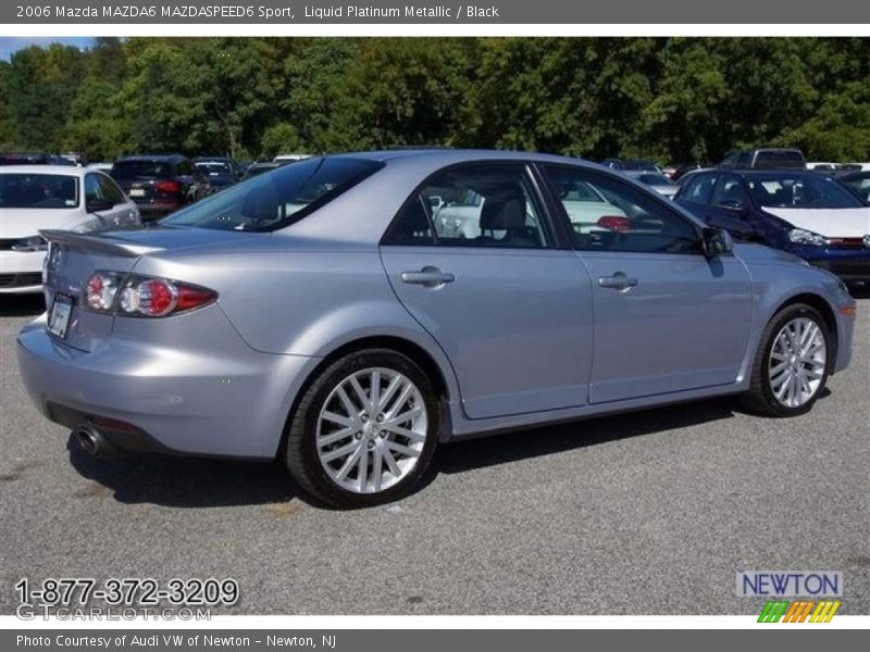 Liquid Platinum Metallic / Black 2006 Mazda MAZDA6 MAZDASPEED6 Sport