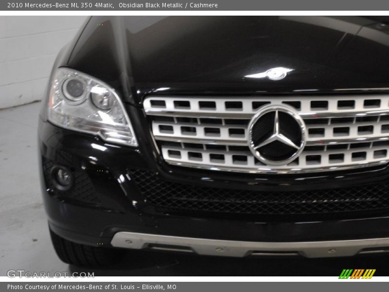 Obsidian Black Metallic / Cashmere 2010 Mercedes-Benz ML 350 4Matic