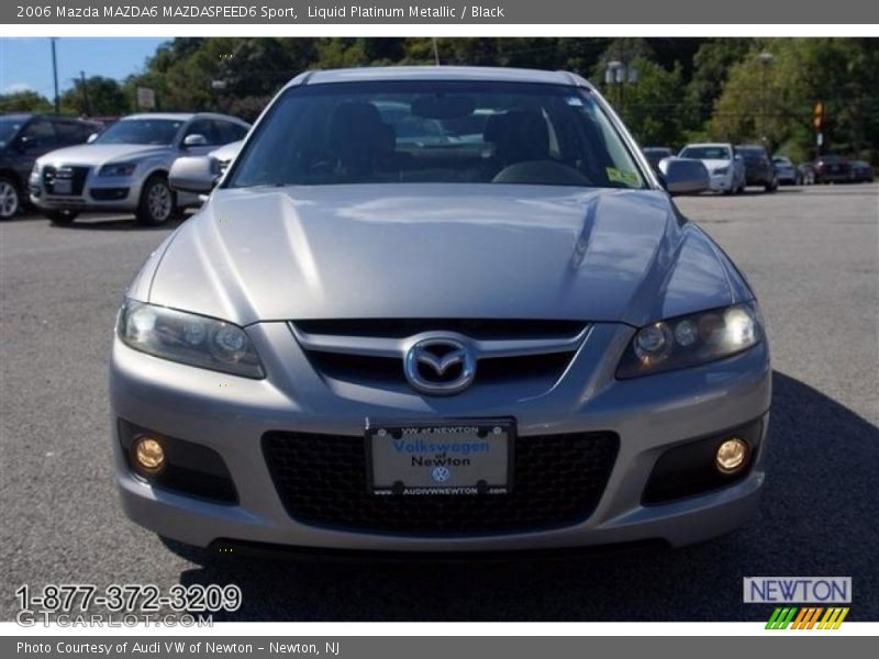 Liquid Platinum Metallic / Black 2006 Mazda MAZDA6 MAZDASPEED6 Sport