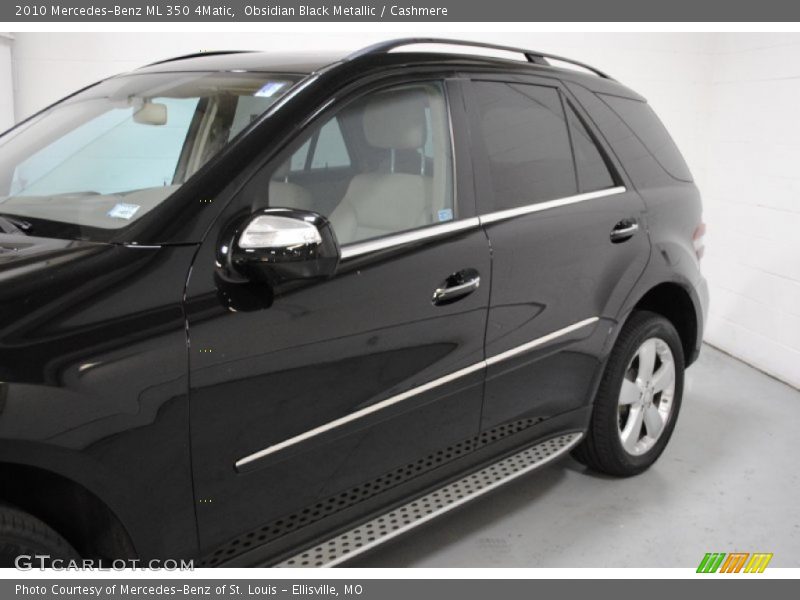 Obsidian Black Metallic / Cashmere 2010 Mercedes-Benz ML 350 4Matic