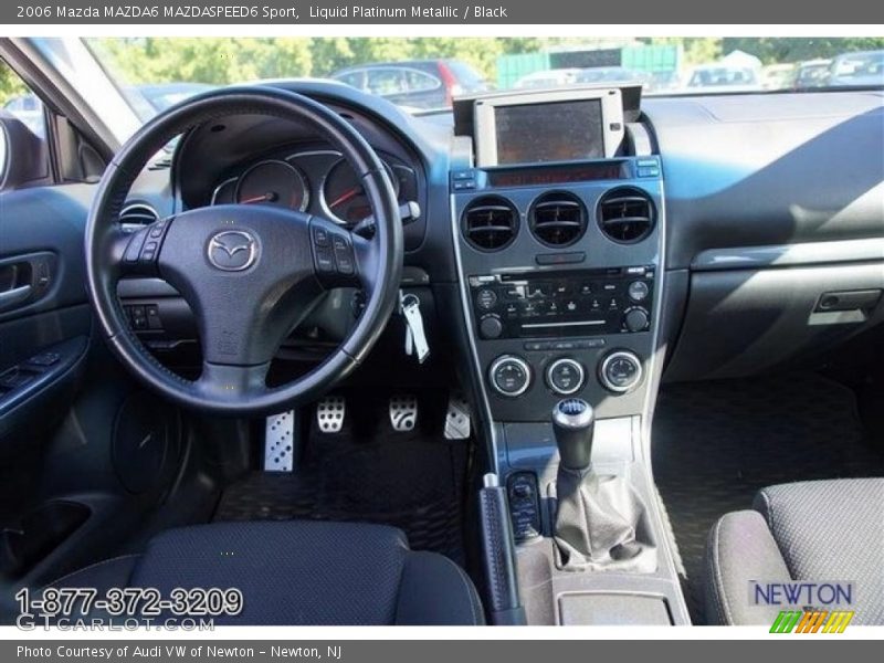 Liquid Platinum Metallic / Black 2006 Mazda MAZDA6 MAZDASPEED6 Sport