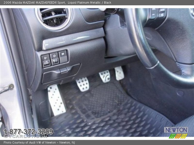 Liquid Platinum Metallic / Black 2006 Mazda MAZDA6 MAZDASPEED6 Sport