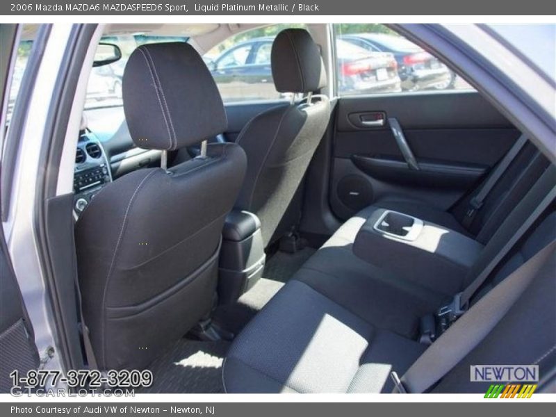 Liquid Platinum Metallic / Black 2006 Mazda MAZDA6 MAZDASPEED6 Sport