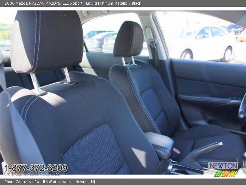 Liquid Platinum Metallic / Black 2006 Mazda MAZDA6 MAZDASPEED6 Sport