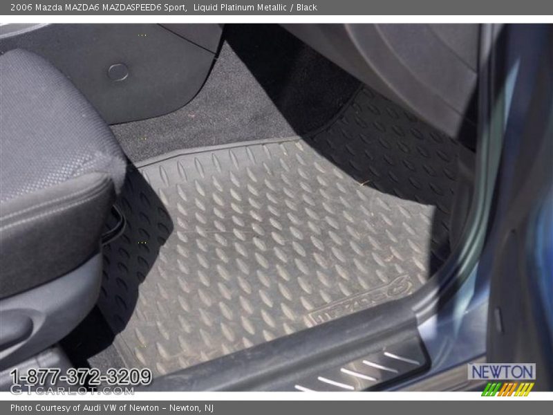 Liquid Platinum Metallic / Black 2006 Mazda MAZDA6 MAZDASPEED6 Sport