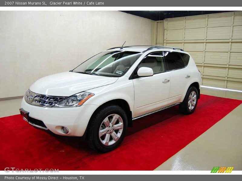 Glacier Pearl White / Cafe Latte 2007 Nissan Murano SL