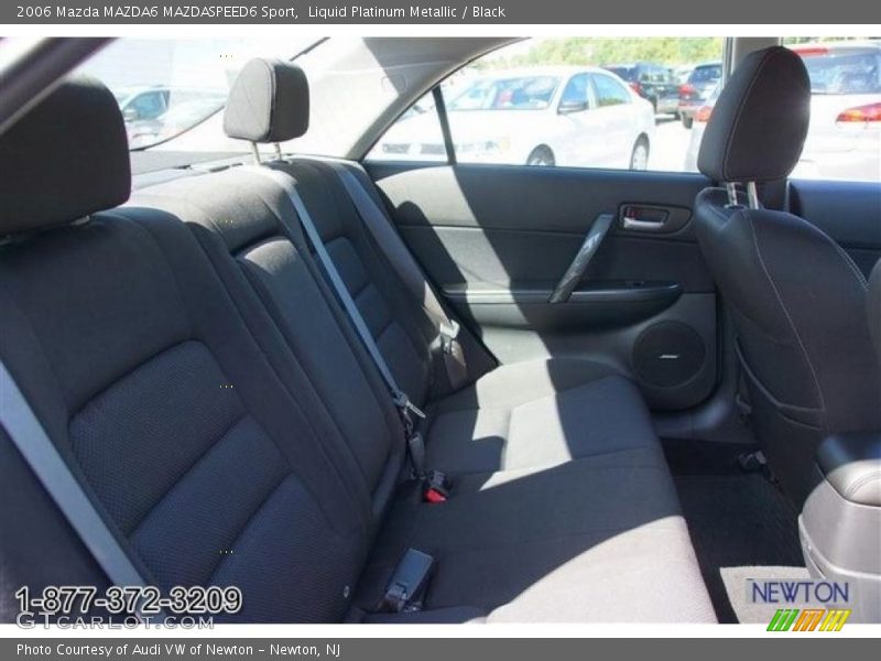 Liquid Platinum Metallic / Black 2006 Mazda MAZDA6 MAZDASPEED6 Sport