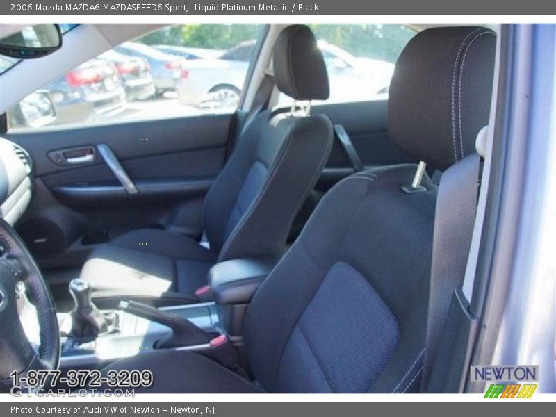 Liquid Platinum Metallic / Black 2006 Mazda MAZDA6 MAZDASPEED6 Sport