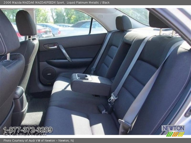 Liquid Platinum Metallic / Black 2006 Mazda MAZDA6 MAZDASPEED6 Sport