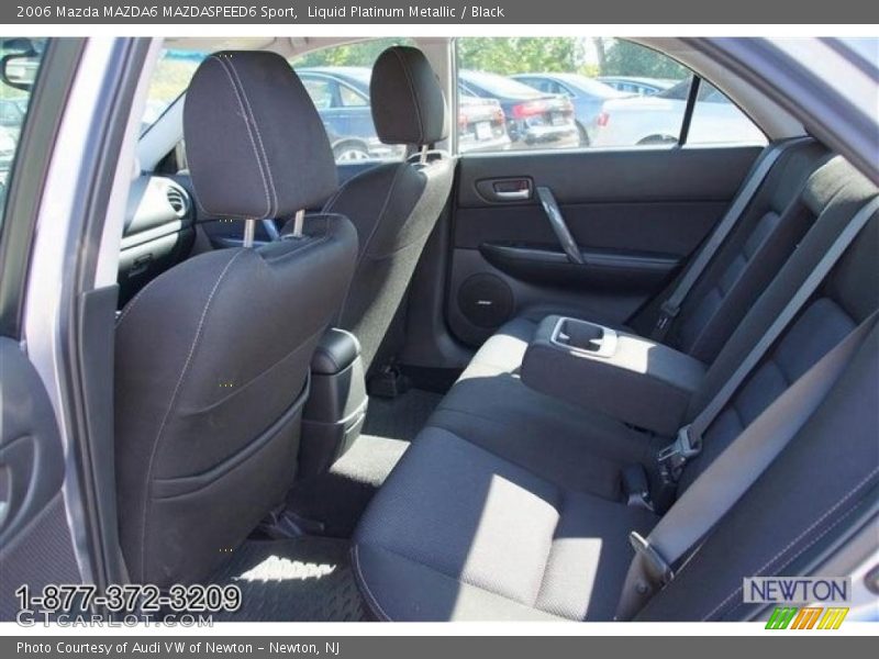 Liquid Platinum Metallic / Black 2006 Mazda MAZDA6 MAZDASPEED6 Sport
