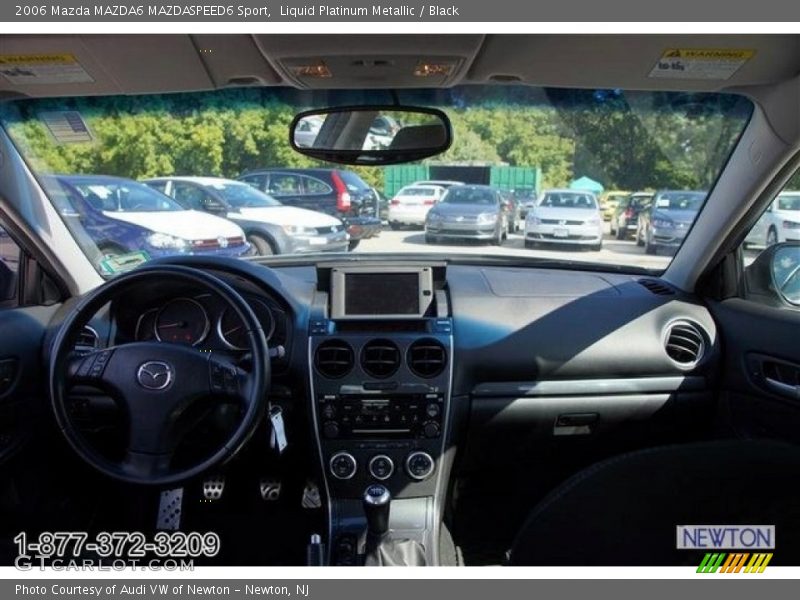 Liquid Platinum Metallic / Black 2006 Mazda MAZDA6 MAZDASPEED6 Sport