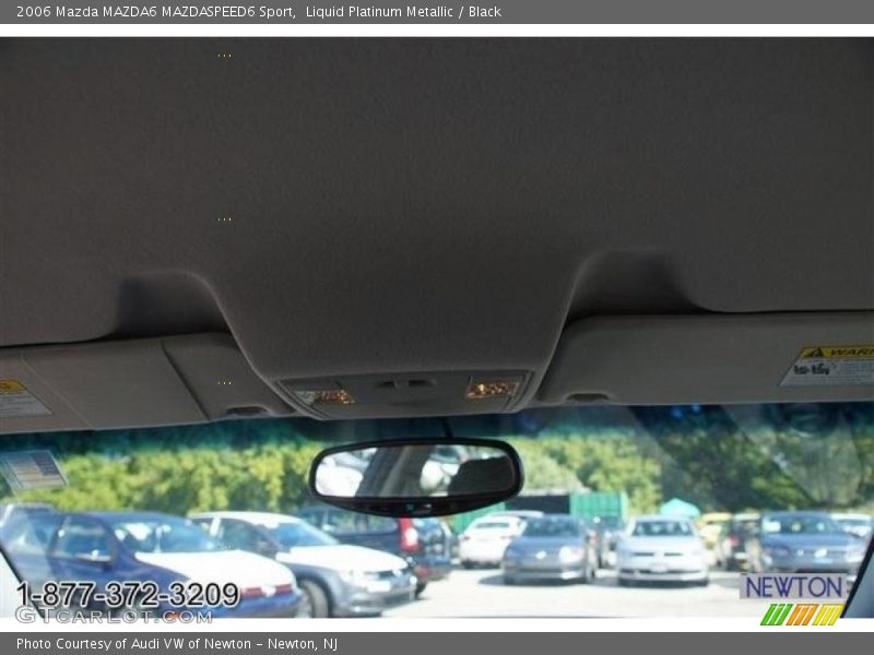 Liquid Platinum Metallic / Black 2006 Mazda MAZDA6 MAZDASPEED6 Sport