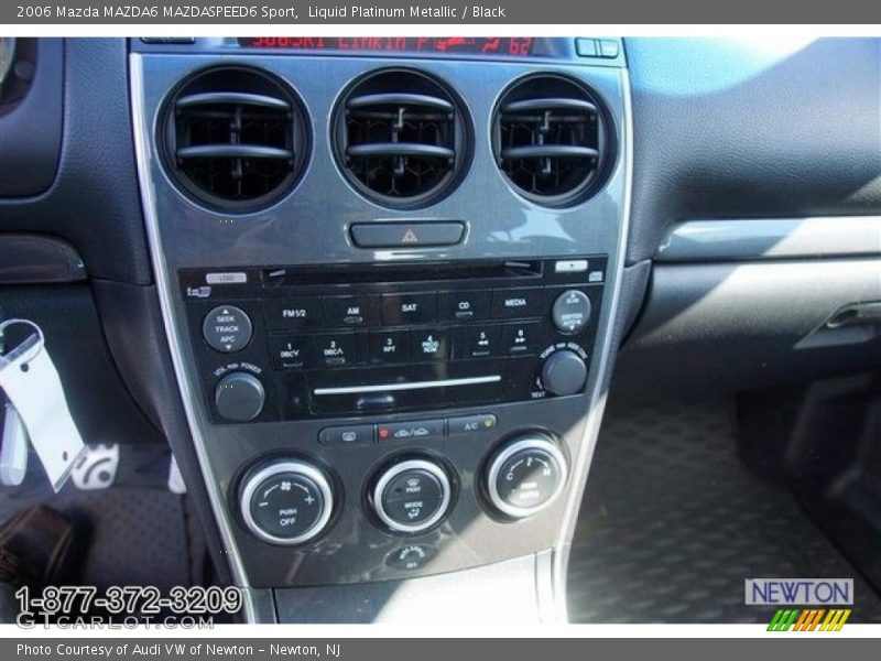 Liquid Platinum Metallic / Black 2006 Mazda MAZDA6 MAZDASPEED6 Sport