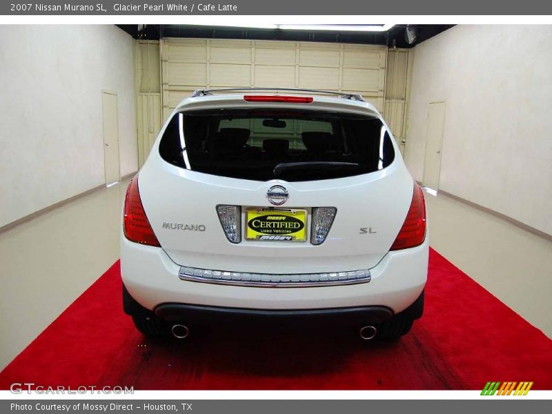 Glacier Pearl White / Cafe Latte 2007 Nissan Murano SL