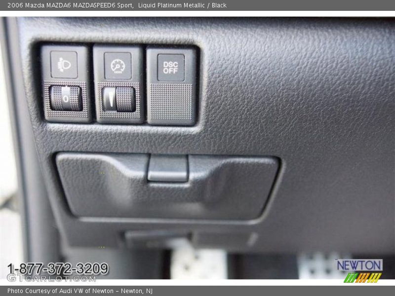 Liquid Platinum Metallic / Black 2006 Mazda MAZDA6 MAZDASPEED6 Sport