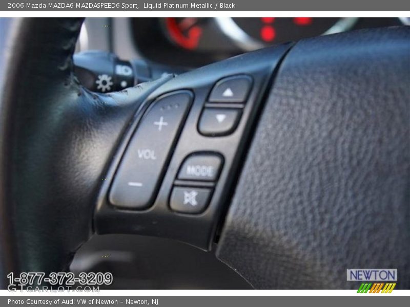 Liquid Platinum Metallic / Black 2006 Mazda MAZDA6 MAZDASPEED6 Sport