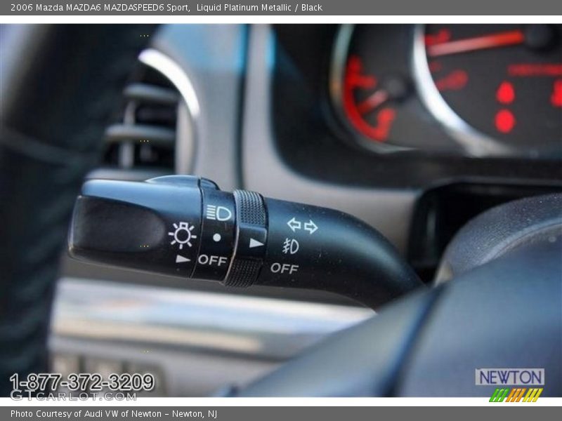 Liquid Platinum Metallic / Black 2006 Mazda MAZDA6 MAZDASPEED6 Sport