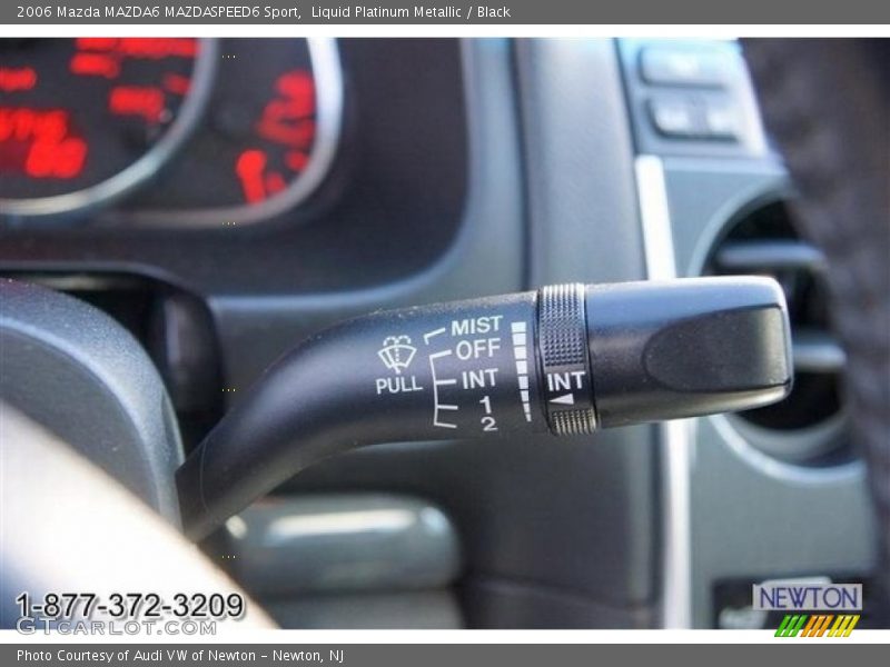 Liquid Platinum Metallic / Black 2006 Mazda MAZDA6 MAZDASPEED6 Sport