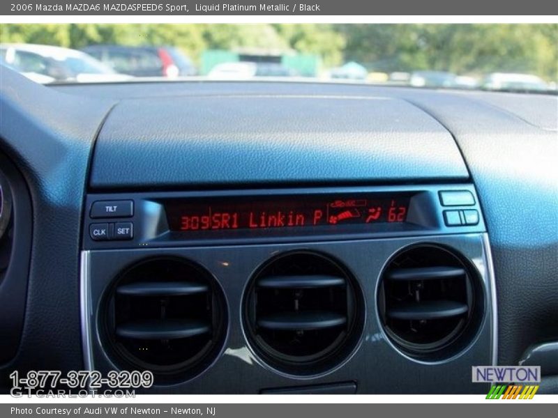 Liquid Platinum Metallic / Black 2006 Mazda MAZDA6 MAZDASPEED6 Sport