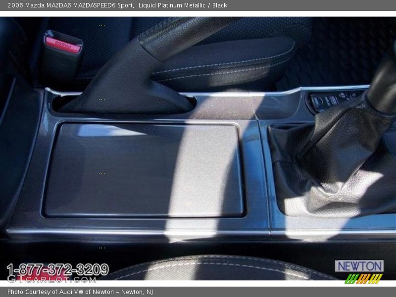 Liquid Platinum Metallic / Black 2006 Mazda MAZDA6 MAZDASPEED6 Sport