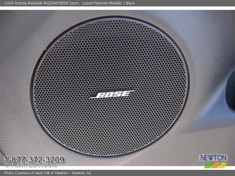 Liquid Platinum Metallic / Black 2006 Mazda MAZDA6 MAZDASPEED6 Sport