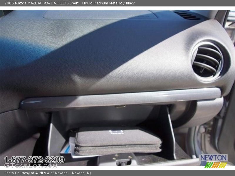 Liquid Platinum Metallic / Black 2006 Mazda MAZDA6 MAZDASPEED6 Sport