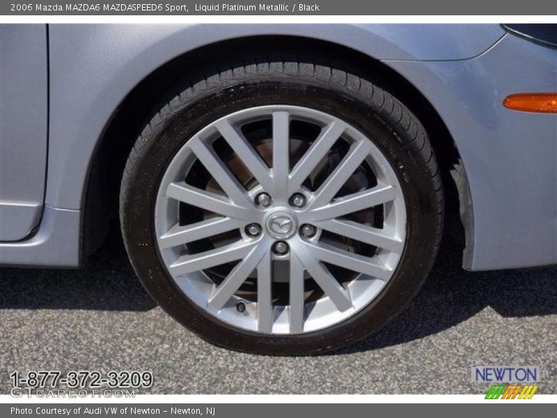 Liquid Platinum Metallic / Black 2006 Mazda MAZDA6 MAZDASPEED6 Sport