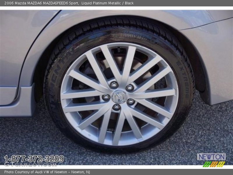 Liquid Platinum Metallic / Black 2006 Mazda MAZDA6 MAZDASPEED6 Sport
