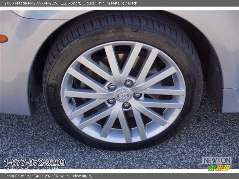 Liquid Platinum Metallic / Black 2006 Mazda MAZDA6 MAZDASPEED6 Sport