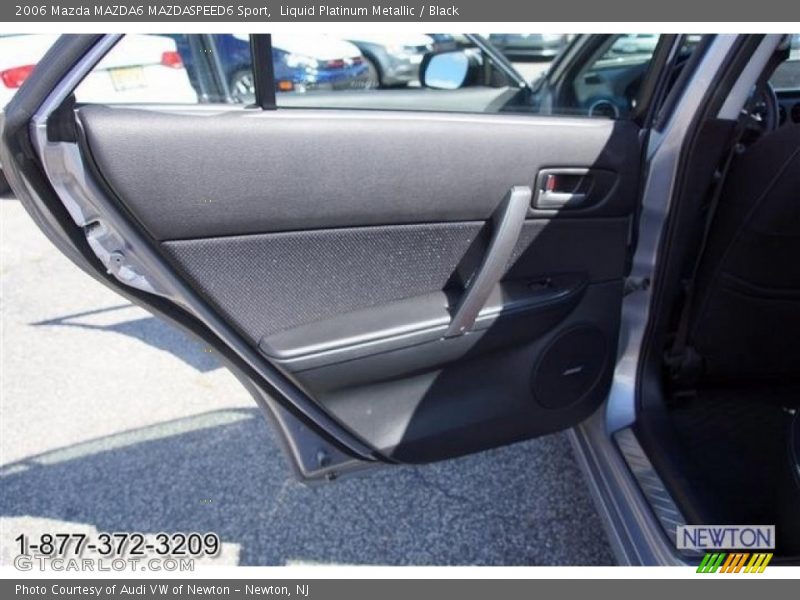 Liquid Platinum Metallic / Black 2006 Mazda MAZDA6 MAZDASPEED6 Sport