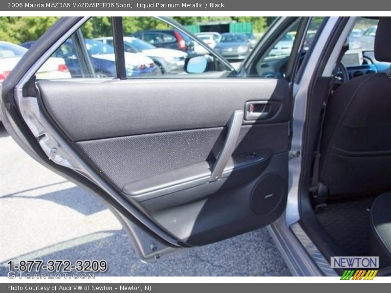 Liquid Platinum Metallic / Black 2006 Mazda MAZDA6 MAZDASPEED6 Sport