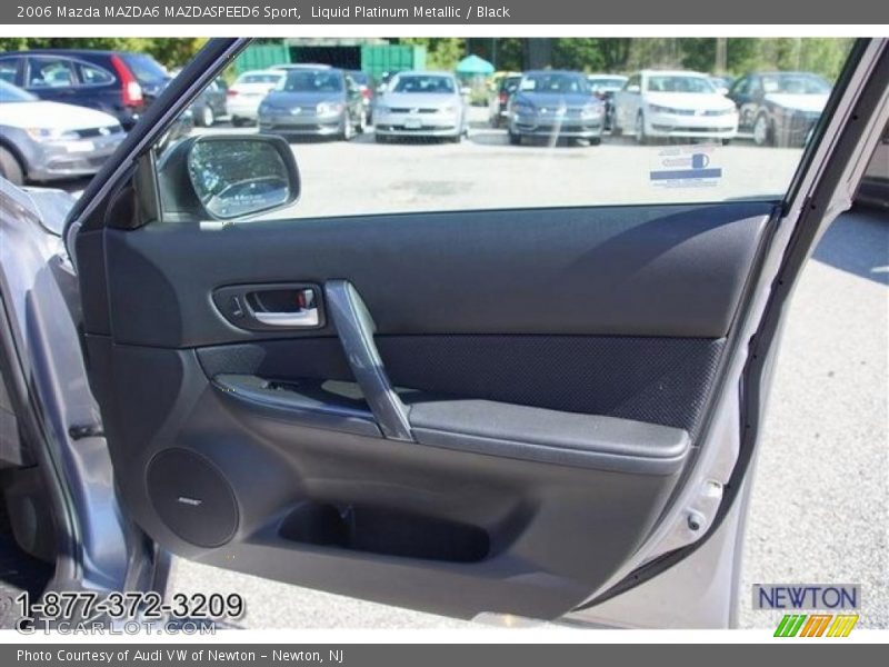 Liquid Platinum Metallic / Black 2006 Mazda MAZDA6 MAZDASPEED6 Sport