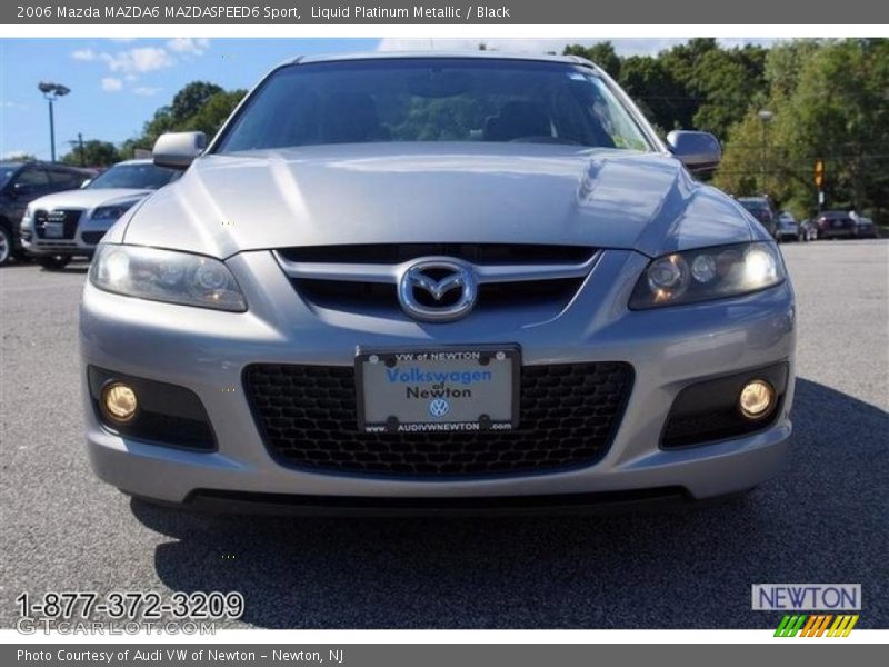 Liquid Platinum Metallic / Black 2006 Mazda MAZDA6 MAZDASPEED6 Sport