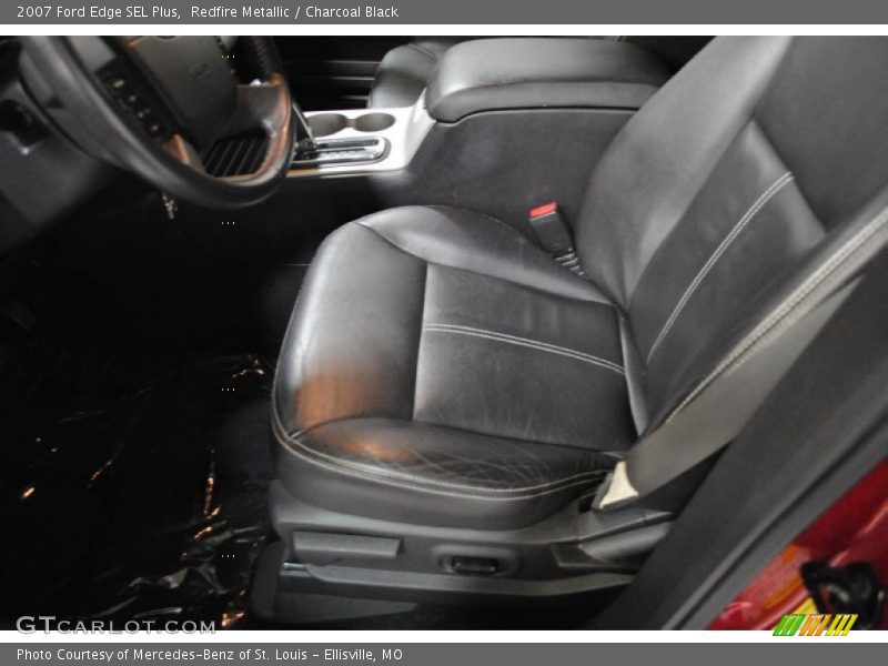 Redfire Metallic / Charcoal Black 2007 Ford Edge SEL Plus