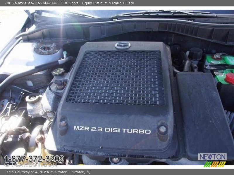 Liquid Platinum Metallic / Black 2006 Mazda MAZDA6 MAZDASPEED6 Sport