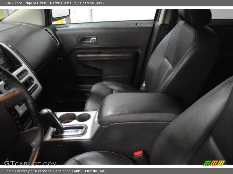 Redfire Metallic / Charcoal Black 2007 Ford Edge SEL Plus