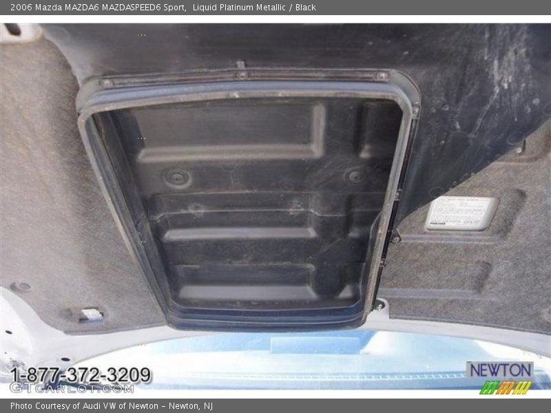 Liquid Platinum Metallic / Black 2006 Mazda MAZDA6 MAZDASPEED6 Sport