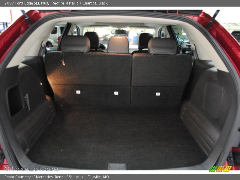 Redfire Metallic / Charcoal Black 2007 Ford Edge SEL Plus
