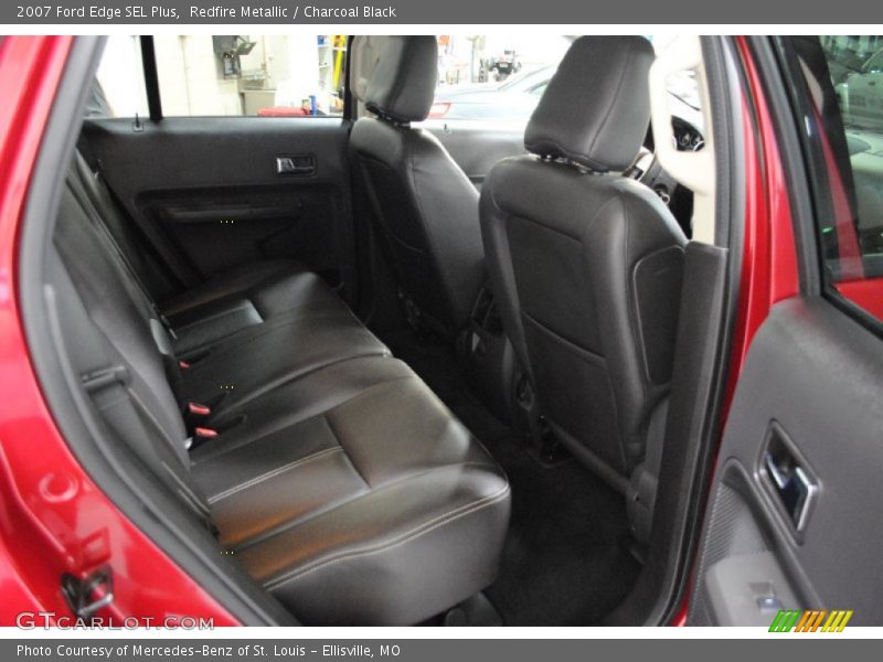 Redfire Metallic / Charcoal Black 2007 Ford Edge SEL Plus